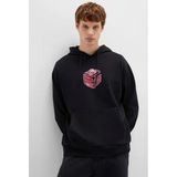 Mavi 0S10397 Baskılı Erkek Kapüşonlu Sweatshirt