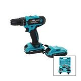Mavi 1250 Rpm Bn-5 F-136 Cordless Drıll Full ŞARJLI=24V=5.0AH - 2 Batarya Matkap Seti Çantalı (4915)