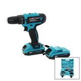 Mavi 1250 Rpm Bn-5 F-136 Cordless Drıll Full Şarjlı=24V=5.0Ah - 2 Batarya Matkap Seti Çantalı (5433)