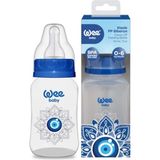 Mavi 150ML Pp Biberon, Nazar Boncuğu, Sağlıklı ve Şık Tasarım - Ahşap - Ceviz