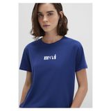 Mavi 1612241-70722 Baskılı Lacivert Kadın T-shirt