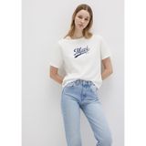 Mavi 1613565-80194 Ekru Kadın T-shirt