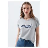 Mavi 166422-25702 Gri İstanbul Erkek T-shirt