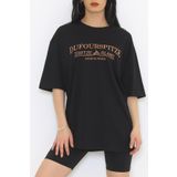 Mavi 167233-900 Baskılı Siyah Kadın T-shirt