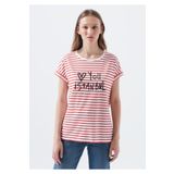 Mavi 167986-26829 Baskılı Kadın T-shirt
