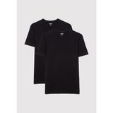 Mavi 2li Bisiklet Yaka Erkek Basic Tişört 0611283-900 - XS - Siyah