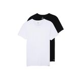 Mavi 2li Bisiklet Yaka Erkek Basic Tişört Fitted/Vücuda Oturan Kesim 0611286-620 Beyaz-620 XXL