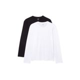 Mavi 2li Erkek Basic Tişört Fitted/Vücuda Oturan Kesim 0612314-620 Beyaz-620 XXL