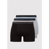 Mavi 3lü Basic Boxer 0911987-900 - 3XL - Siyah-900