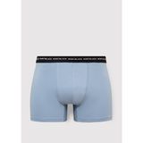 Mavi 3lü Basic Boxer 0911987-900 - Siyah-900