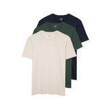 Mavi 3lü Bisiklet Yaka Erkek Basic Tişört Slim Fit/Dar Kesim 0611784-70490 Lacivert-70490 S