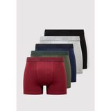 Mavi 5li Renkli Basic Boxer 0912280-900 - Siyah