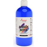 Mavi Akrilik Boya 500 gr Sanatsal, Dekoratif, Hobi Amaçlı, Canlı Renkler