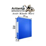 Mavi Arşiv Ve Proje Kutusu 29x36x10cm 1 Adet Arşiv Klasörü Lastikli Plastik Arşiv Klasörü Büro Okul Sınıf Mavi