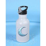 Mavi Ay Matara Suluk 600 ml - Çocuk Suluk Matara, Çocuk Su Matarası
