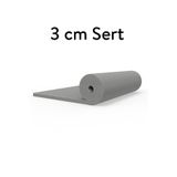 Mavi Ay Yatak Ecotopper - 3 Cm Gri Ortopedik Sert Sünger Yatak Pedi