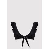 Mavi Bağcık Detaylı Siyah Bikini Üstü 1914054-900