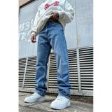 Mavi Baggy Pantolon A108 K-10 Mavi Erkek Mavi