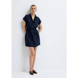 Mavi Barbara Gold Klasik Rinse Jean Elbise 130548-A3894 - Lacivert