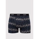Mavi Baskılı Antrasit Boxer 0910455-32174 - Gri