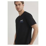 Mavi Baskılı Erkek T-Shirt M066841-900