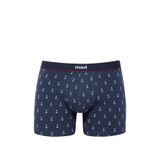 Mavi Baskılı Lacivert Boxer 0910735-30717 Lacivert-30717 M
