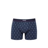 Mavi Baskılı Lacivert Boxer 0910735-30717 Lacivert-30717 S