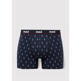 Mavi Baskılı Lacivert Boxer 0910735-30717 - XL