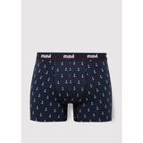 Mavi Baskılı Lacivert Boxer 0910735-30717 - XL