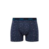 Mavi Baskılı Lacivert Boxer 092458-32184 Lacivert-32184 L