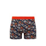 Mavi Baskılı Lacivert Boxer 092655-85585 Lacivert-85585 XL