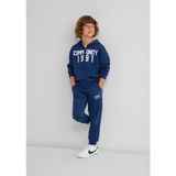 Mavi Baskılı Lacivert Eşofman Altı %65 Pamuk - %35 Polyester Erkek Çocuk Dar Paça 6010018-70721 - Lacivert-70721