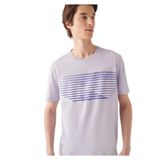 Mavi Baskılı Lila Tişört Slim Fit Dar Kesim, S, 8810583, Mor-70530, Kadın