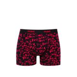 Mavi Baskılı Siyah Boxer 0910948-900