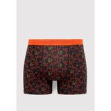 Mavi Baskılı Siyah Boxer 0911636-900 Siyah-900 S