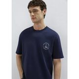 MAVİ BASKILI TİŞÖRT Koyu Lacivert Erkek T-Shirt M0613282-82318