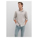 Mavi Bej Gömlek Slim Fit / Dar Kesim 0211656-70145