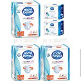 Mavi Beyaz 90 Adet XL Ped Emici Külot Hasta Bezi+60x90 cm 60 Adet Yatak Koruyucu Örtü