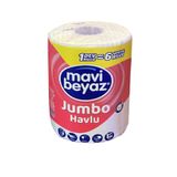 Mavi Beyaz Dev Rulo Jumbo Havlu