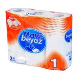 Mavi Beyaz Kağıt Havlu 3'lü