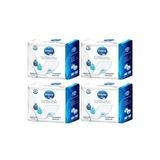 Mavi Beyaz Kaydırmaz Bantlı Yatak Koruyucu Örtü 60X90 Cm 30'Lu 4 Paket 120 Kullanım