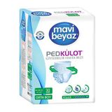Mavi Beyaz Külot 30'Lu Medium Yetişkin Hasta Alt Bezi 2'Li Ekonomik Paket