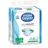 Mavi Beyaz Medium 30'lu Ped Emici Külot