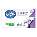 Mavi Beyaz PedEkstra 30'lu Büyük Boy Large Belbantlı Hasta Bezi