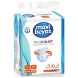 Mavi Beyaz Pedkülot Emici Külot Hasta Bezi XL Ekstra Büyük, 60 Adet