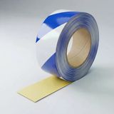 Mavi Beyaz Reflektörlü Bant 5Cm X 1M Gece Görünürlüğü Artıran Güçlü Yapışkanlı Güvenlik Uyarı Şeridi