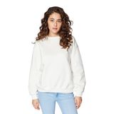 Mavi Bisiklet Yaka Beyaz Basic Sweatshirt, XS, 1610198, Beyaz-70057, kadın