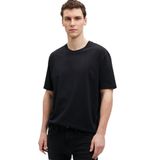 Mavi Bisiklet Yaka Siyah Basic Tişört Loose Fit/Bol Rahat Kesim 0611596-900 Siyah-900 XL