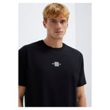 Mavi Black Reflektörlü Siyah Tişört Loose Fit/Bol Rahat Kesim 0613132-900