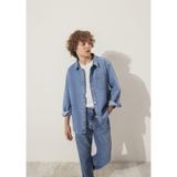 Mavi - Bob 90lar İndigo Mavisi Jean Gömlek 6210000-86709 Mavi